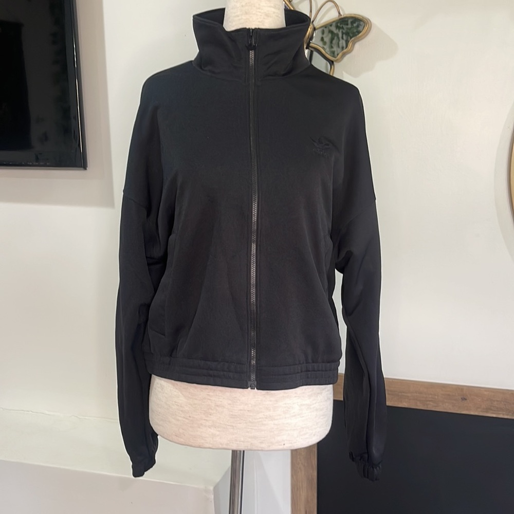 Adidas Black Zip Up Jacket NWT Small